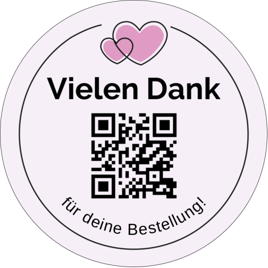 Vielen Dank für deine Bewertung Etiketten-Vorlage.