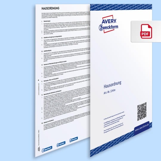 Hausordnung PDF Vorschau