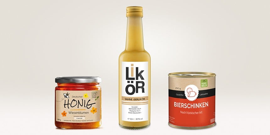 Produktetiketten