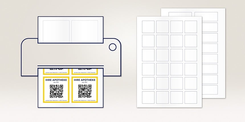 QR Code Strichcode selbst drucken