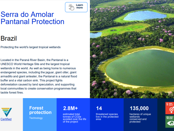 Pantanal Klimaprojekt