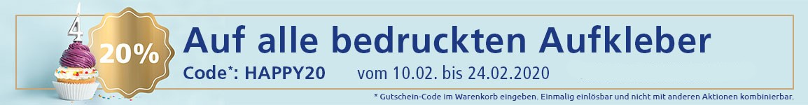WePrint Geburtstag
