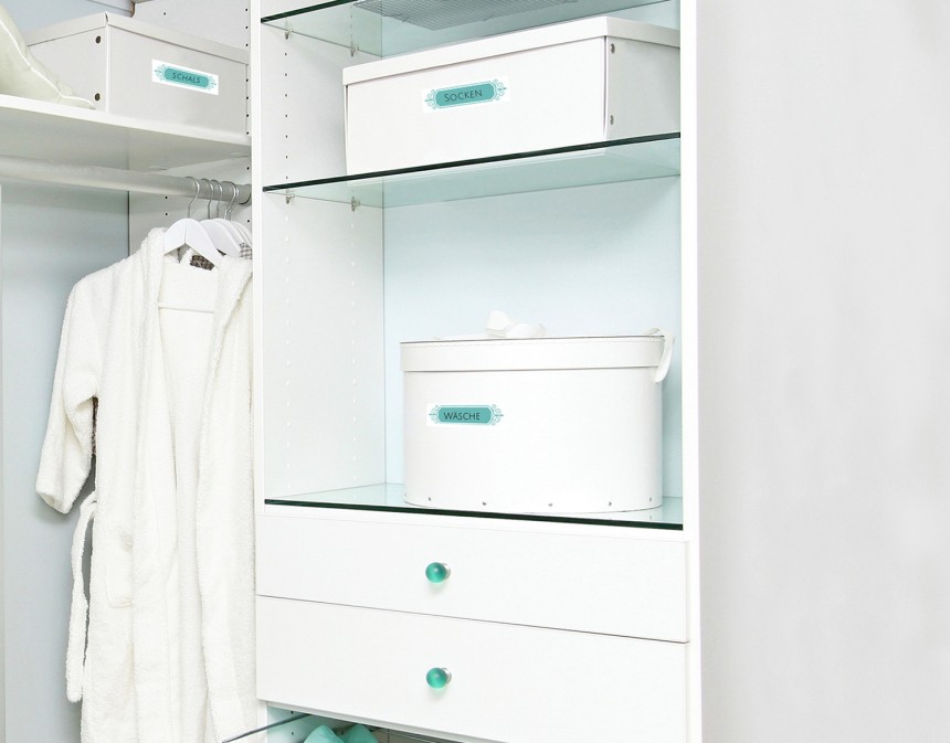 Aufgeraumter Kleiderschrank Avery Zweckform