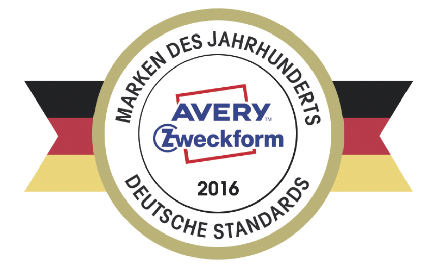 Siegel "Marke des Jahrhunderts 2016"
