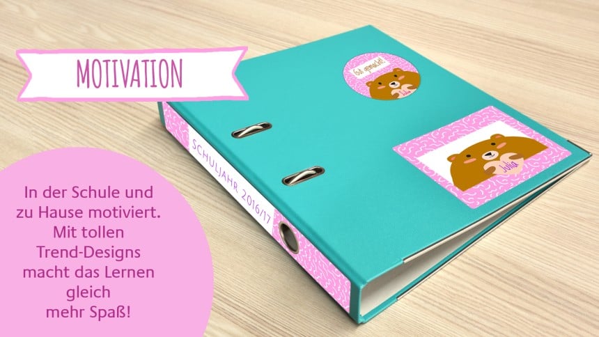 Namenaufkleber Fur Kinder Avery Zweckform