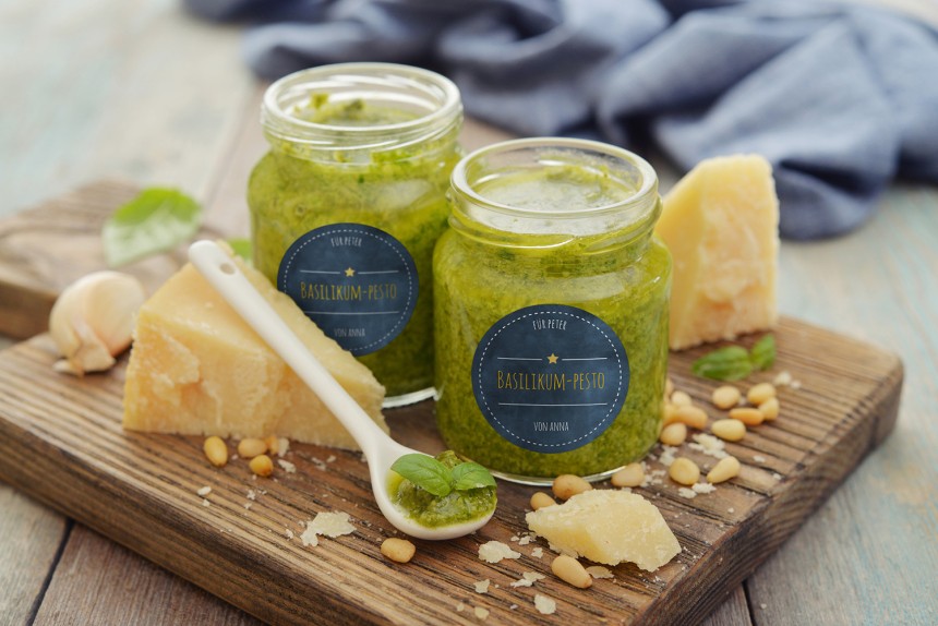 Zitronen-Basilikum-Pesto