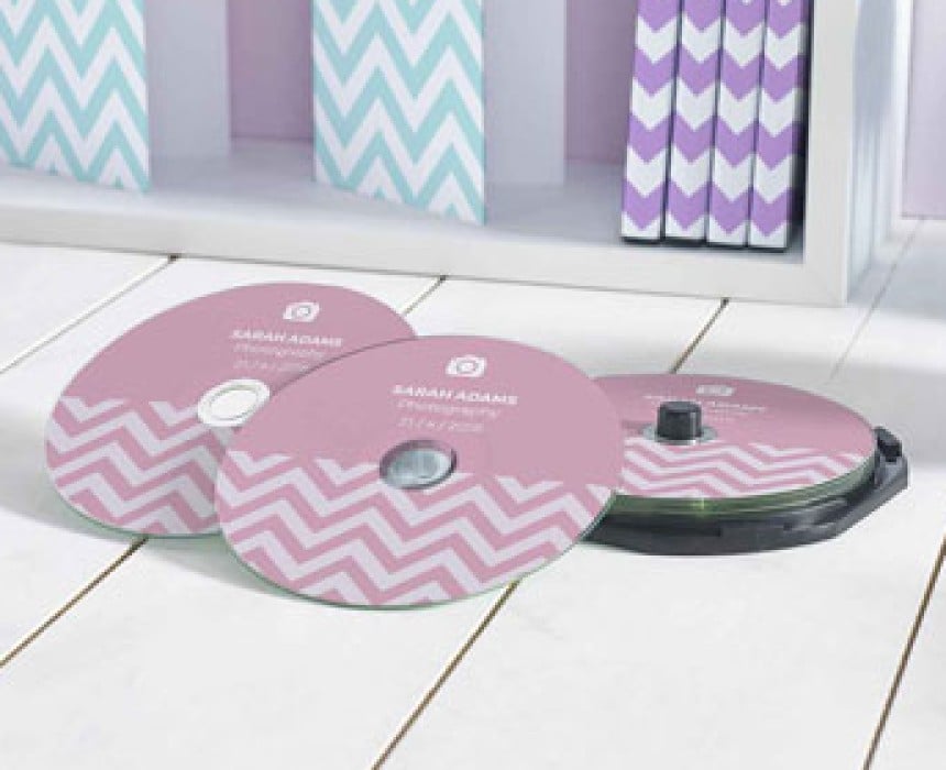 CD DVD Blue Ray Etiketten drucken lassen
