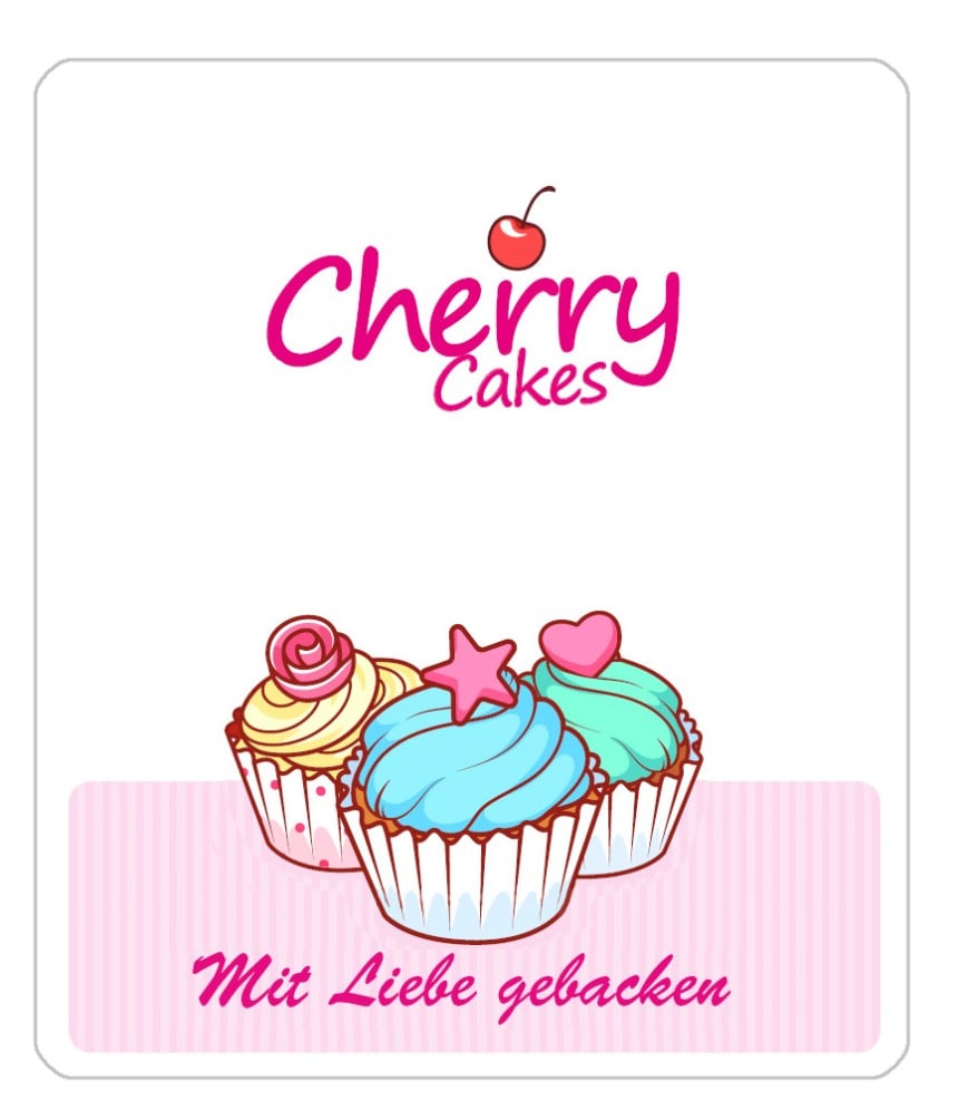 Produtketiketten für Muffins