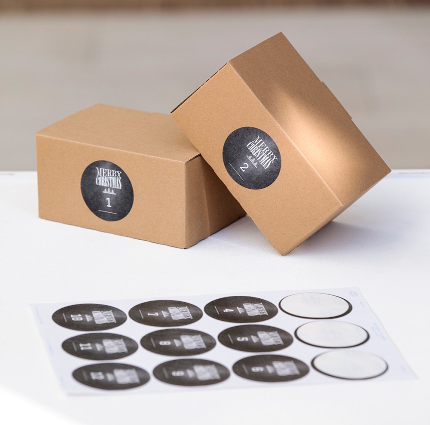 Adventskalender bedruckt