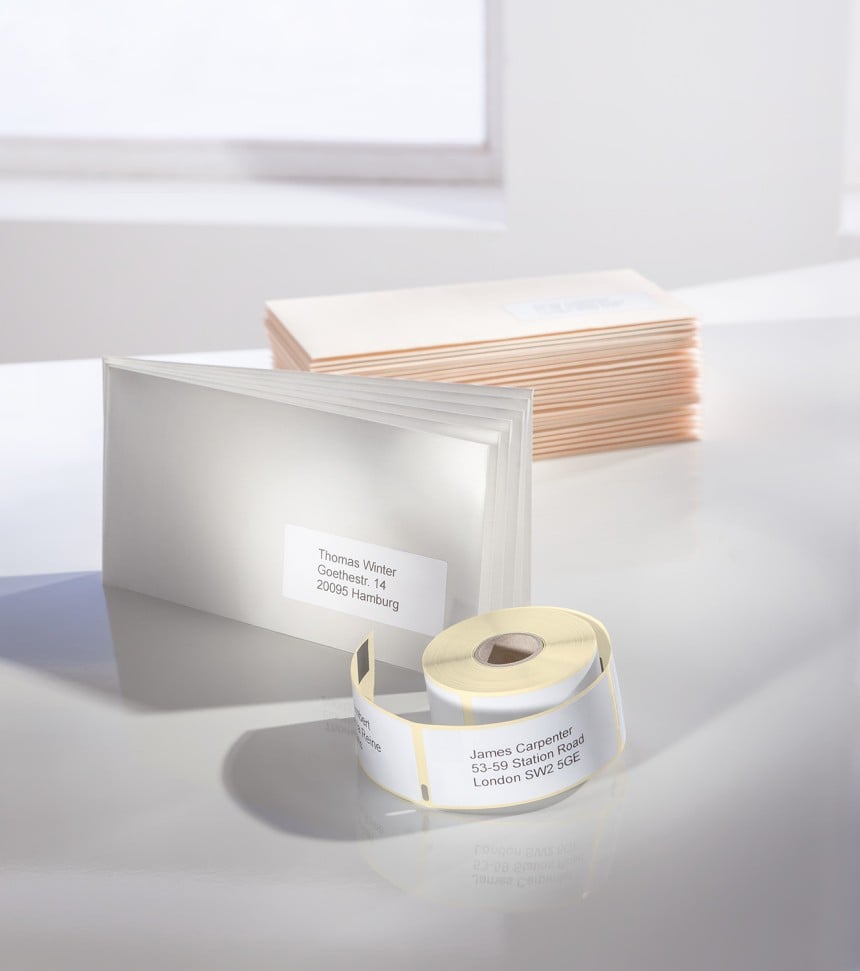 Adressetiketten Rollenetiketten für Dymo Drucker