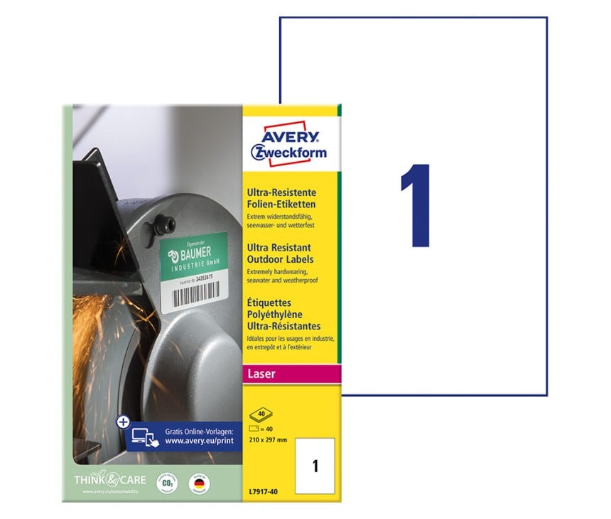 Ultra-Resistente Folienetiketten