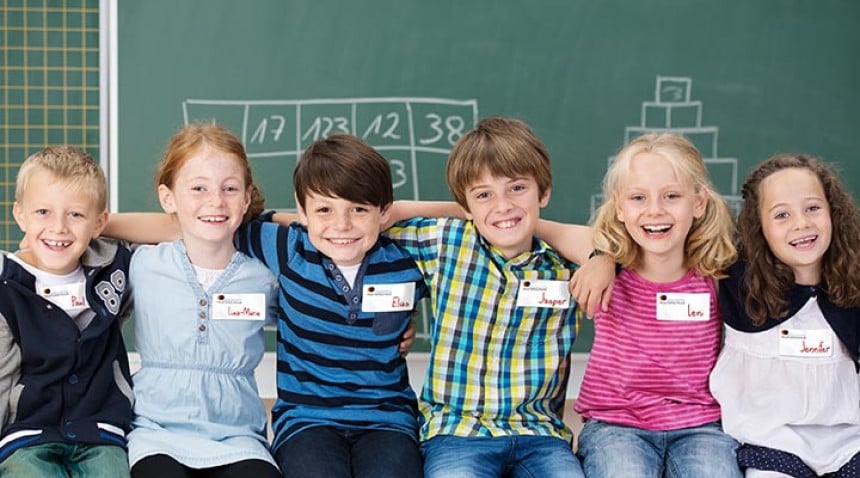 Namensschilder für Kinder