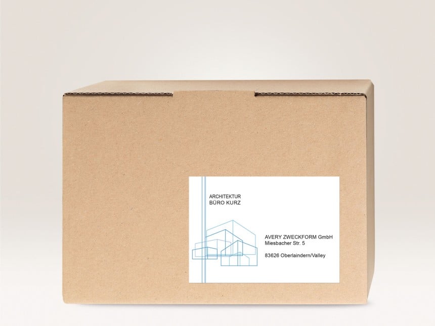 Paketetiketten von Avery Zweckform