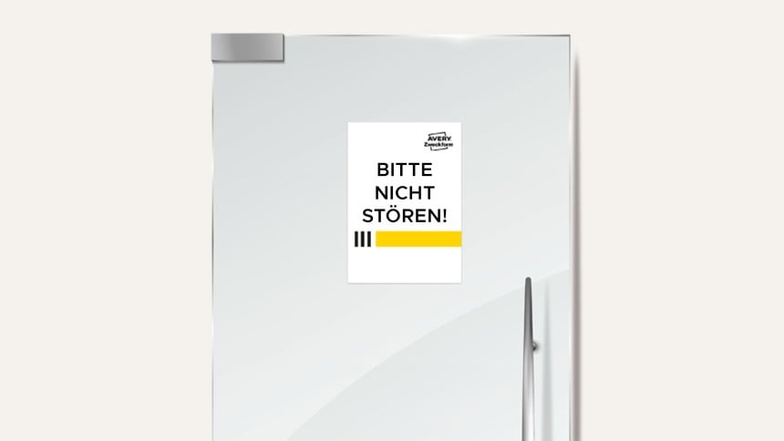 Schild bitte nicht stören