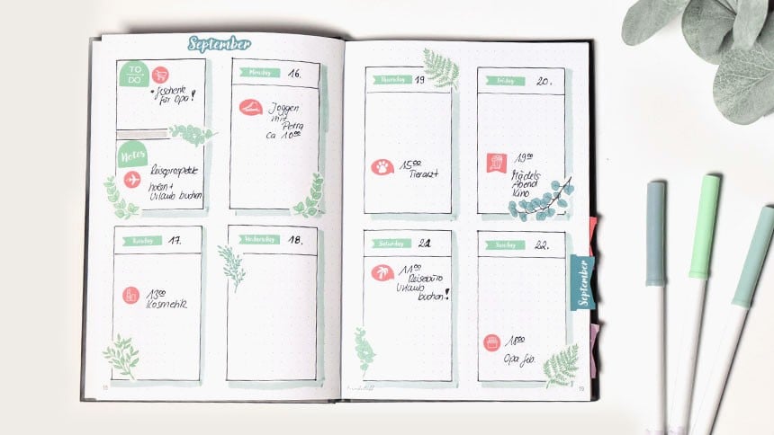 Organisation Chronobook