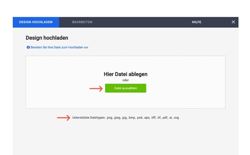 Anleitung Freiform Aufkleber