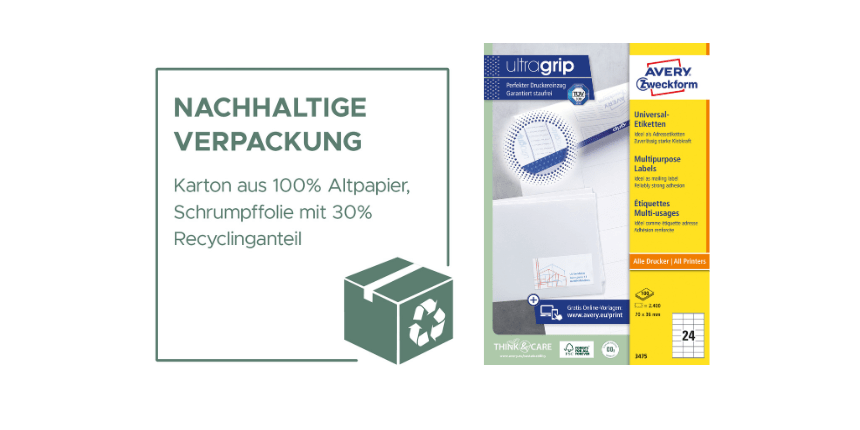 Nachhaltiges Produkt 3475