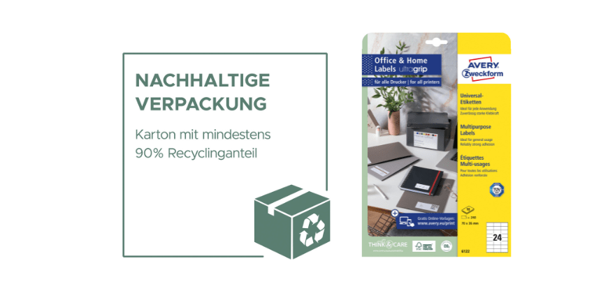 Nachhaltiges Produkt 6122