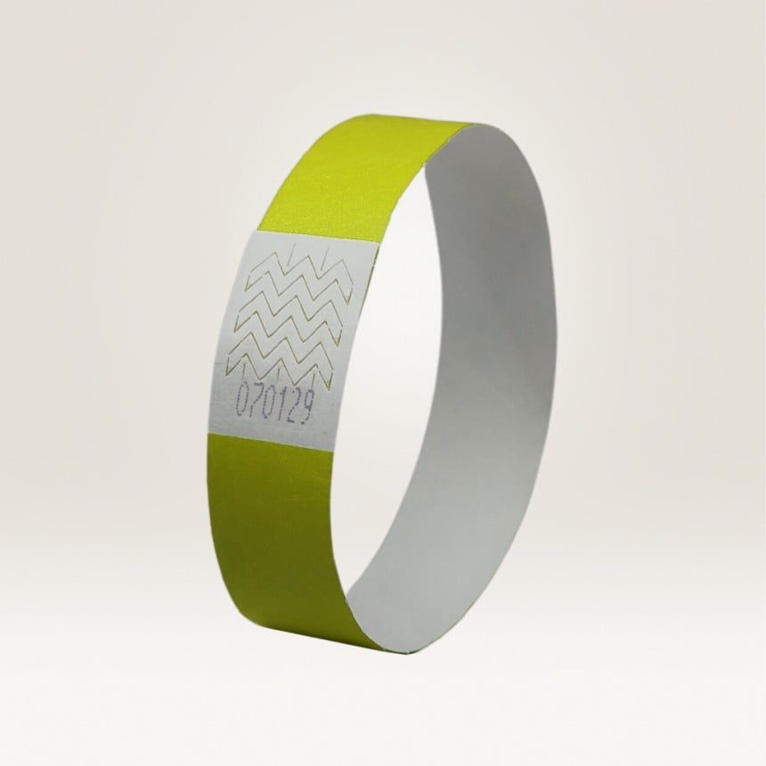 Gelbes Armband