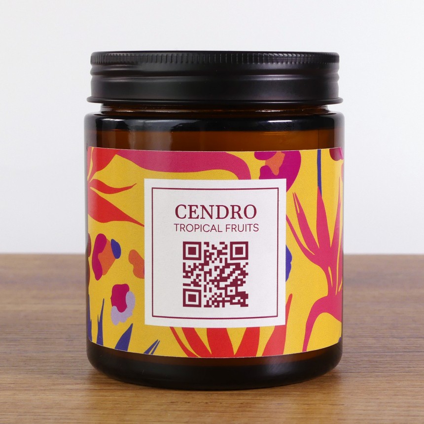 QR code auf Product etikett