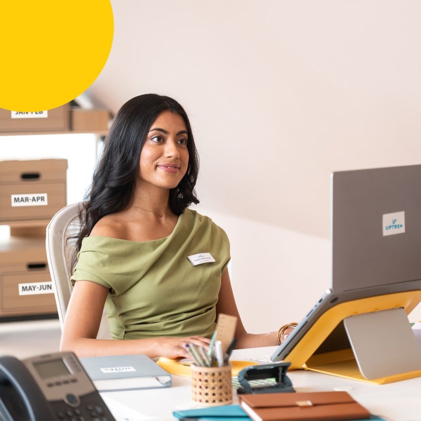 Etiketten zur professionellen Büroorganisation