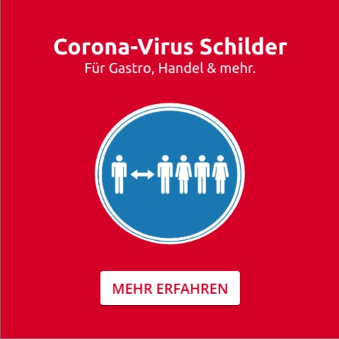 Coronavirus Schilder Hinweisplakate Aufkleber Kaufen Avery Zweckform