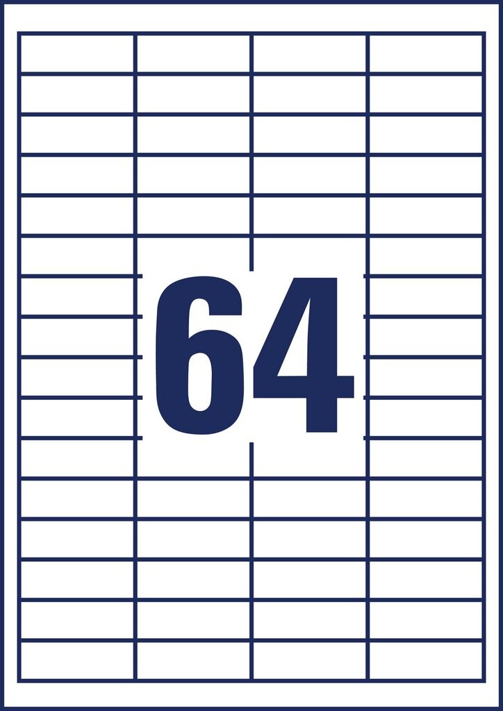 UniversalEtiketten 3667 Avery Zweckform