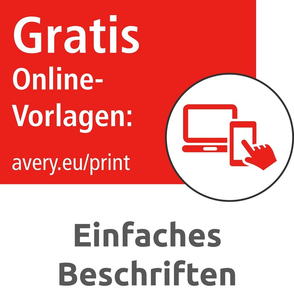 Namensetiketten L4785 20 Avery Zweckform