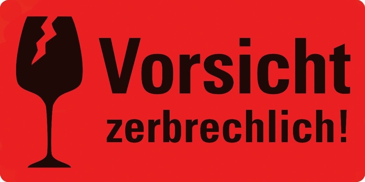 Paketaufdruck Zerbrechlich : Glas Und Flaschen Richtig Verpacken So