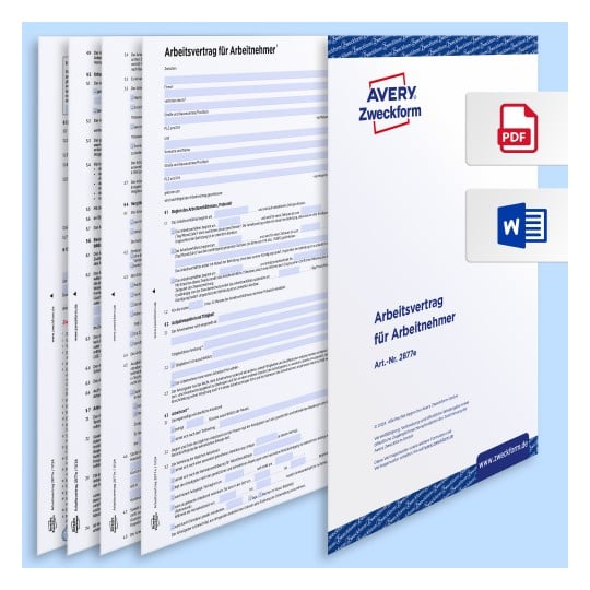 Arbeitsvertrag für Arbeitnehmer