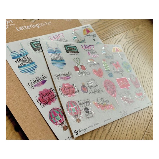 Lettering Sticker Spruche 54546 Avery Zweckform