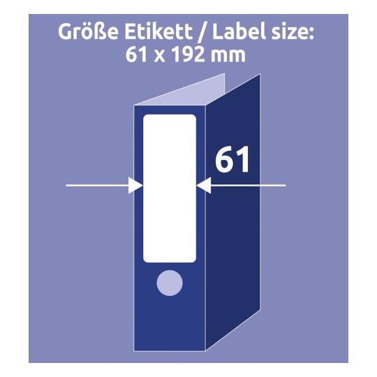 Ordneretiketten L4761 100 Avery Zweckform