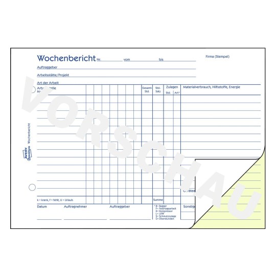 Wochenbericht 1311 Avery Zweckform