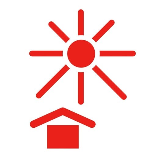 Symbol Warn-Etiketten 7253 74 x 100 mm