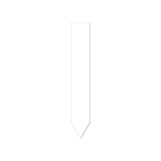 Steck-Schilder, Folie 350µ, zur Handbeschriftung T9002 120 x 20 mm