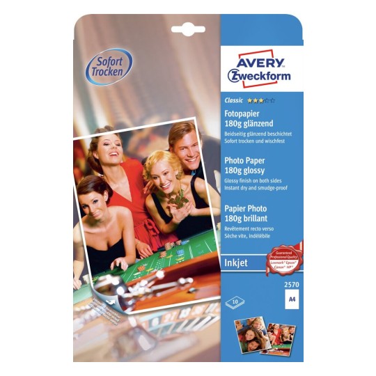 Fotopapier Fur Inkjetdrucker Avery Zweckform