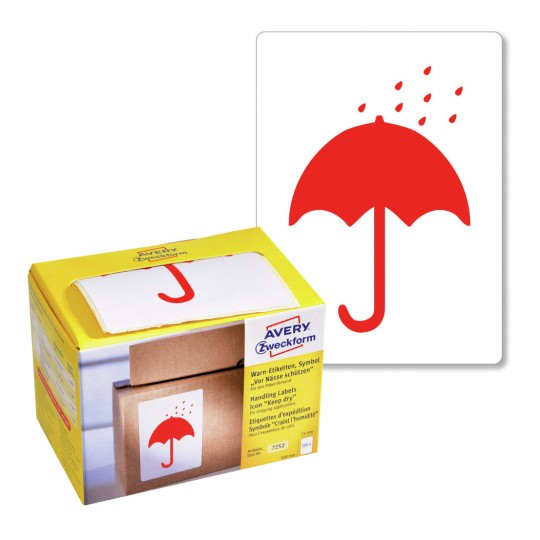 Symbol Warn-Etiketten 7252