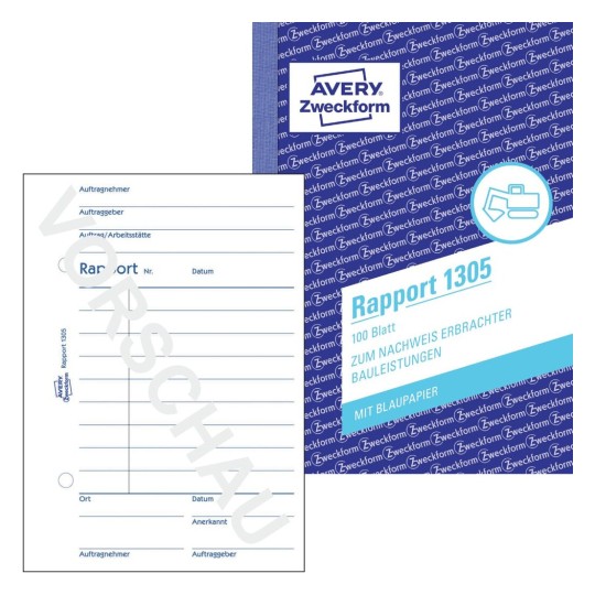 Bauformulare Für Das Handwerk Avery Zweckform