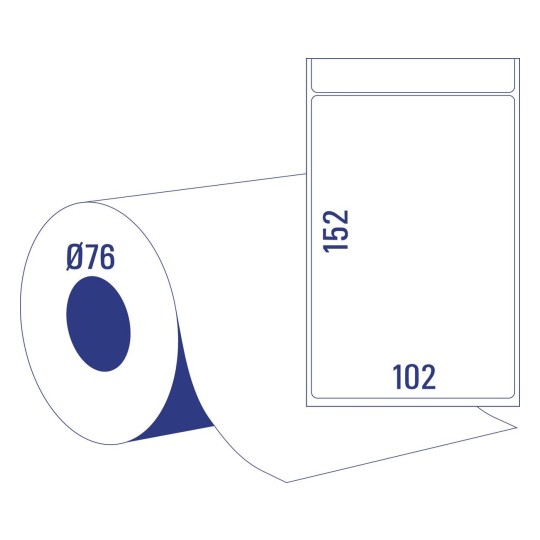 Thermodirekt-Etiketten TD8050-76 102 x 152 mm