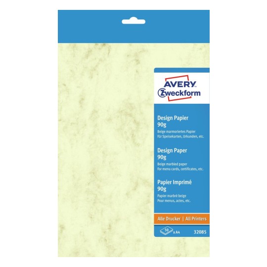 Marmoriertes Papier 385 Avery Zweckform