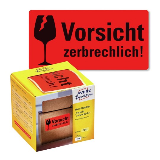 Warnetiketten 7211 Avery Zweckform