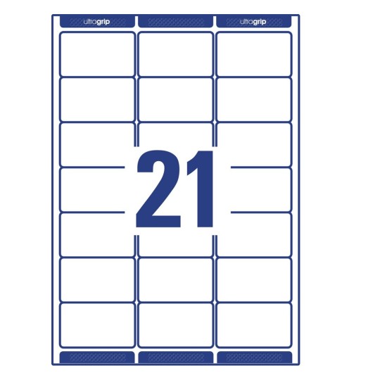 Avery labels template l7160