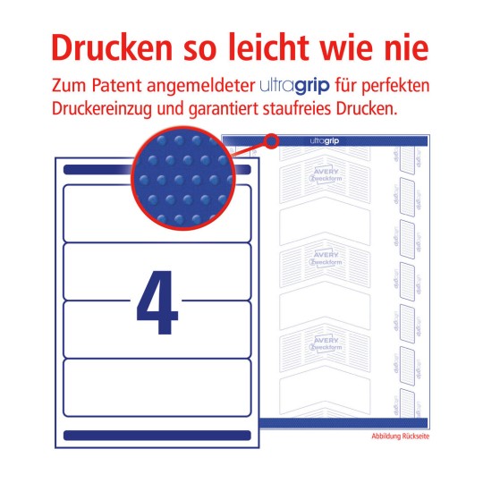 Ordner Etiketten L4761 10 Avery Zweckform