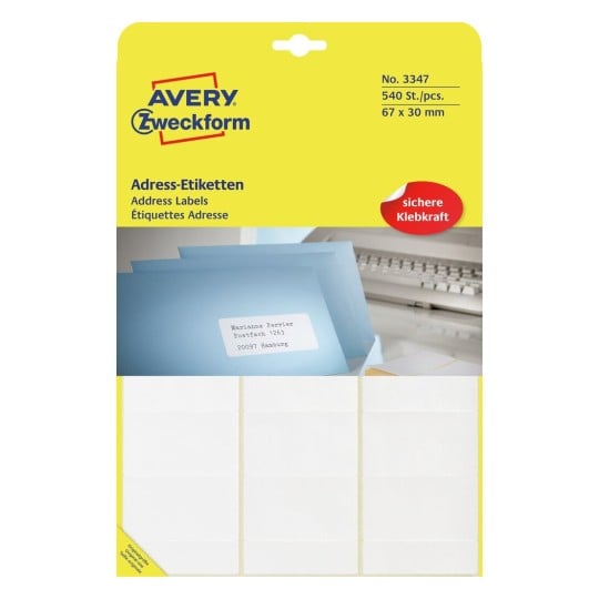 Adress-Etiketten 3347
