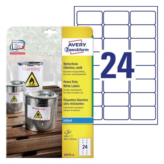 Wetterfeste Etiketten wetterfeste etiketten j4775 10 avery zweckform Wetterfeste Etiketten wetterfeste etiketten j4775 10 avery zweckform