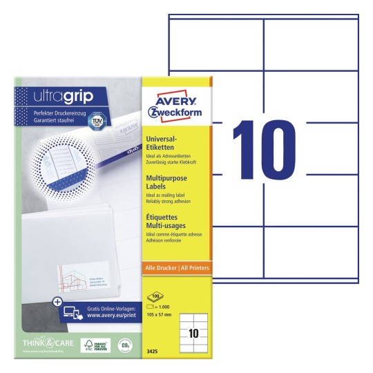 100x DIN A4 Etiketten Klebeetiketten selbstklebend Bögen weiß Größe 42 x 99 mm 100x DIN A4 Etiketten Klebeetiketten selbstklebend Bögen weiß Größe 42 x 99 mm