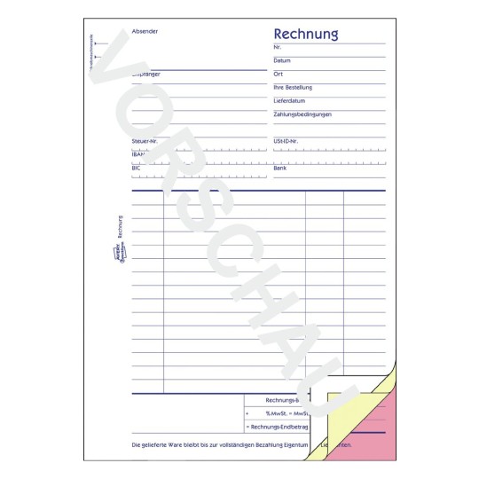 Rechnung | 1731 | Avery Zweckform