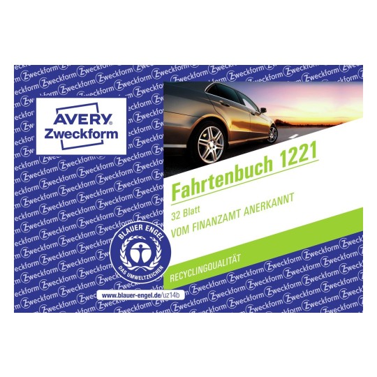 Fahrtenbuch 1221 Avery Zweckform