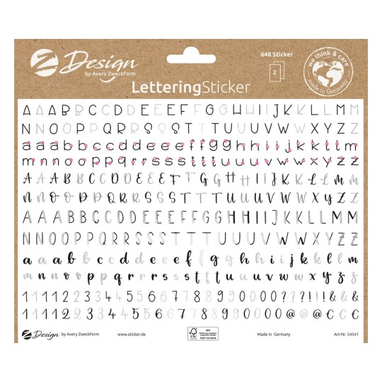 Scrapbook Gestalten Avery Zweckform Handlettering sprüche, thema arbeit, freizeit, wochenende, kalender ecoline brushpens. scrapbook gestalten avery zweckform