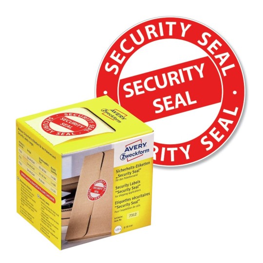 Sicherheitssiegel 7312 Inhalt: 125 Etiketten / 1 Rolle